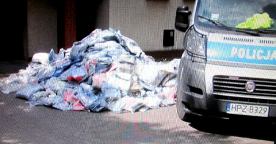 Podejrzany o włamanie miał w stodole 4 tysiące par spodni - Grodzisk News