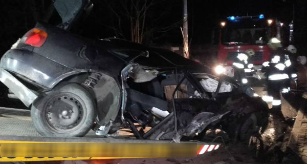Wieczorne zderzenie w Milanówku, pijany kierowca - Grodzisk News