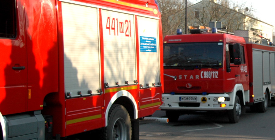 Pożar w Ojrzanowie - Grodzisk News