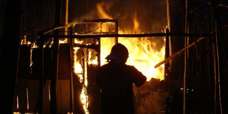 Nocny pożar w Kaleni - Grodzisk News