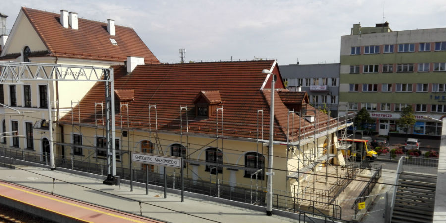 Startuje remont dachu grodziskiego dworca [FOTO] - Grodzisk News