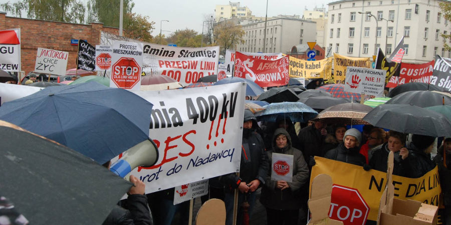 Znamy szczegóły kolejnego protestu przeciw 400 kV - Grodzisk News
