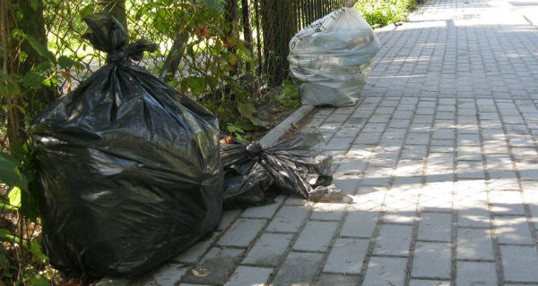 Odpadowy problem Milanówka. W mieście zalegają worki z liśćmi - Grodzisk News