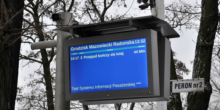 Wukadkowa impreza na inaugurację systemu informacji pasażerskiej - Grodzisk News