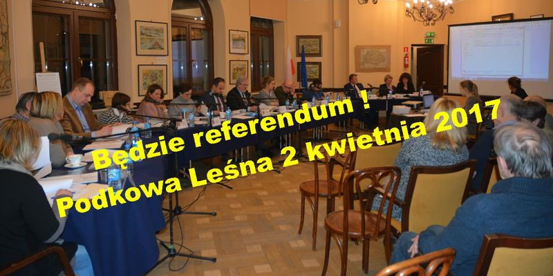 Podkowiańscy radni zdecydowali ? będzie referendum! - Grodzisk News
