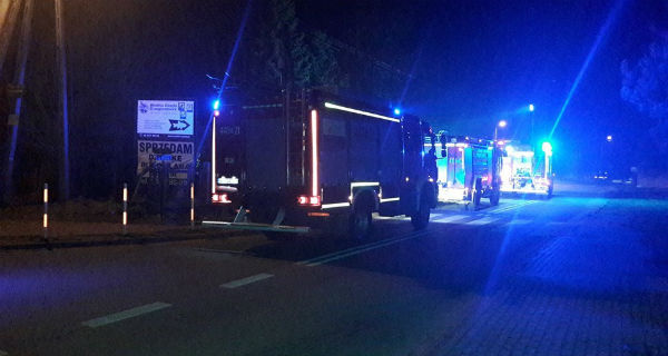 Wieczorny pożar w Żelechowie. Trzy zastępy w akcji - Grodzisk News