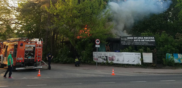 Dwa pożary w Milanówku - Grodzisk News