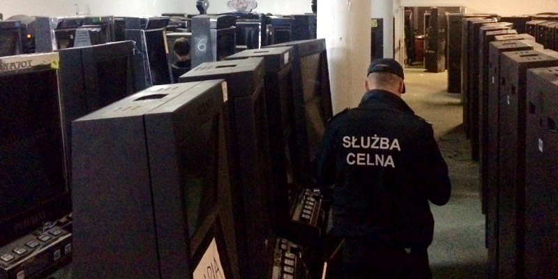 Nielegalne automaty do gier za 2,5 mln zł w Jankach - Grodzisk News