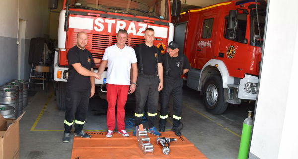 Nowy sprzęt dla ochotniczych straży pożarnych [ FOTO] - Grodzisk News