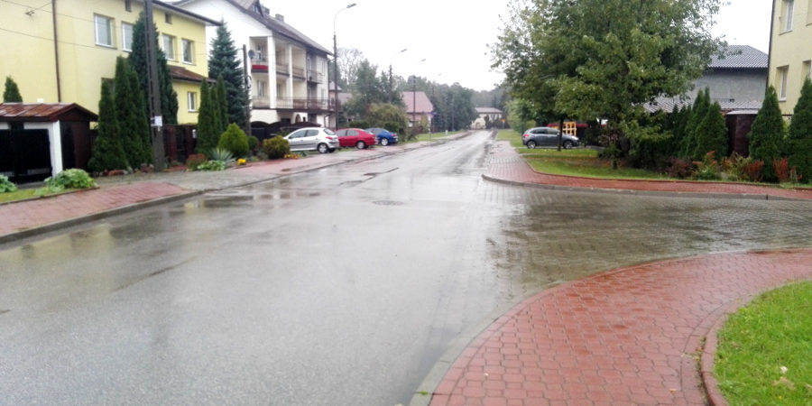 Deszczowy problem na Olsztyńskiej? "Sprawdzimy to" - Grodzisk News