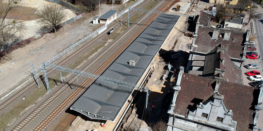 Śmigłowce będą monitorować prace na linii kolejowej - Grodzisk News