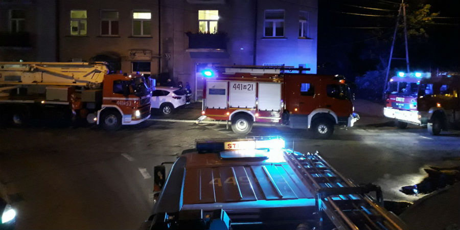 Kolejna wieczorna akcja strażaków w Milanówku - Grodzisk News