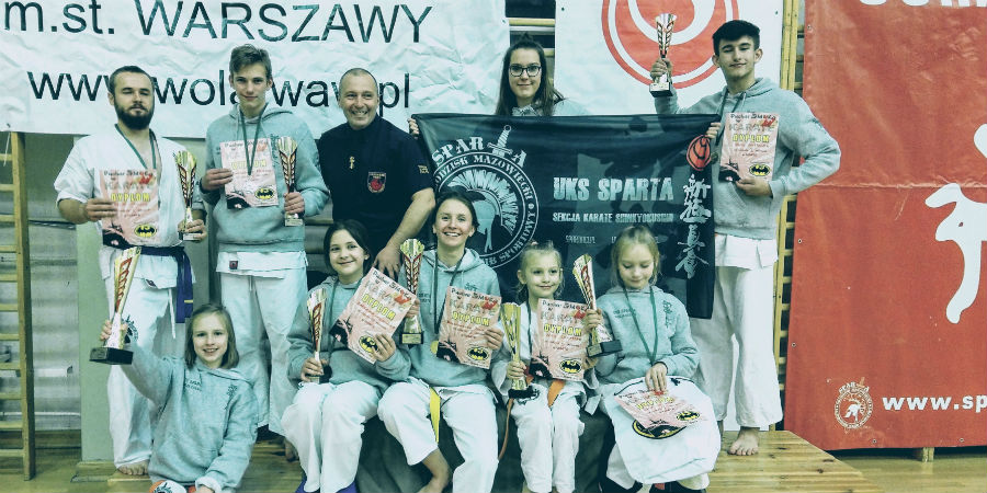 Sukscesy karateków grodziskiej Sparty w Pucharze Smoka - Grodzisk News