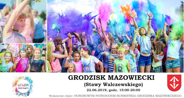 Festiwal Kolorów wraca do Grodziska. W czerwcu na Stawach Walczewskiego - Grodzisk News