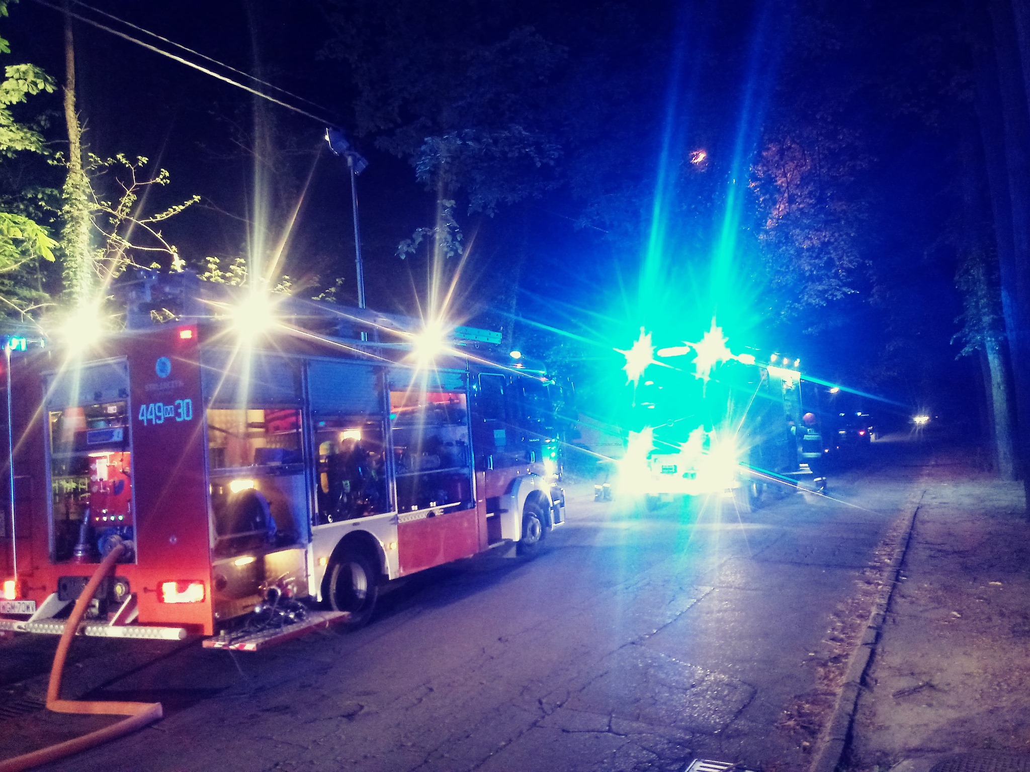 Weekendowe pożary pustostanów w Milanówku [FOTO] - Grodzisk News