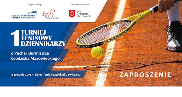 Tenisowy turniej dziennikarzy w Kozerkach - Grodzisk News