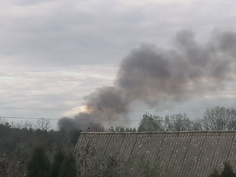 Pożar w Odrano Woli. W akcji trzy zastępy straży - Grodzisk News