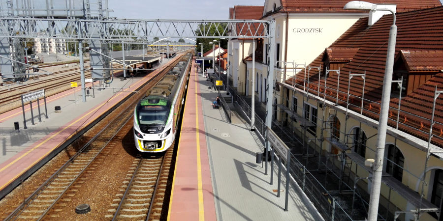 Utrudnienia na kolei, niektóre pociągi opóźnione - Grodzisk News