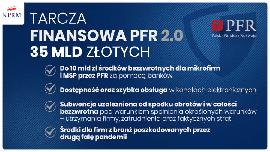 Premier: Nowa tarcza finansowa dla polskich firm - Grodzisk News