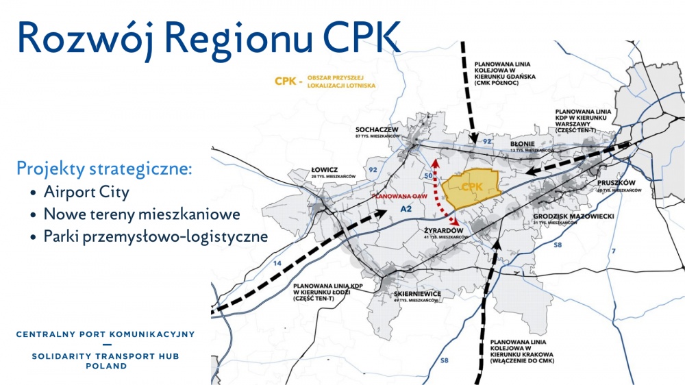 Ruszyły konsultacje dot. strategii rozwoju regionu CPK - Grodzisk News