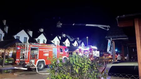 Nocny pożar segmentu w Grodzisku [FOTO] - Grodzisk News