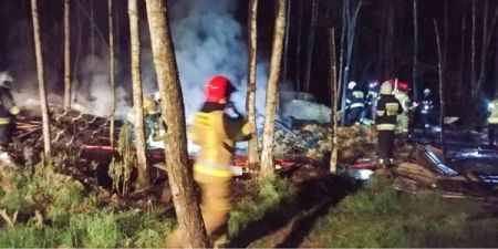 Pożar stadniny w Budach Michałowskich. Konie nie przeżyły [FOTO] - Grodzisk News