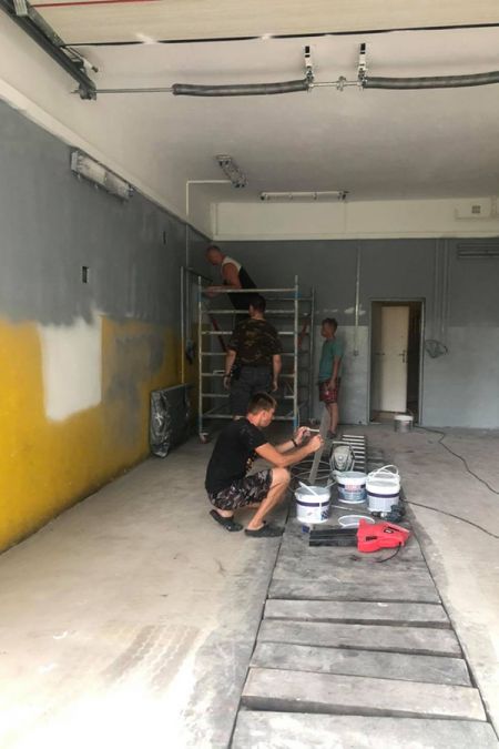 Strażacy remontują OSP w Międzyborowie [FOTO] - Grodzisk News