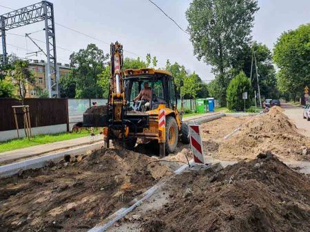 Wznowiono przebudowę ul. Krakowskiej w Milanówku [FOTO] - Grodzisk News