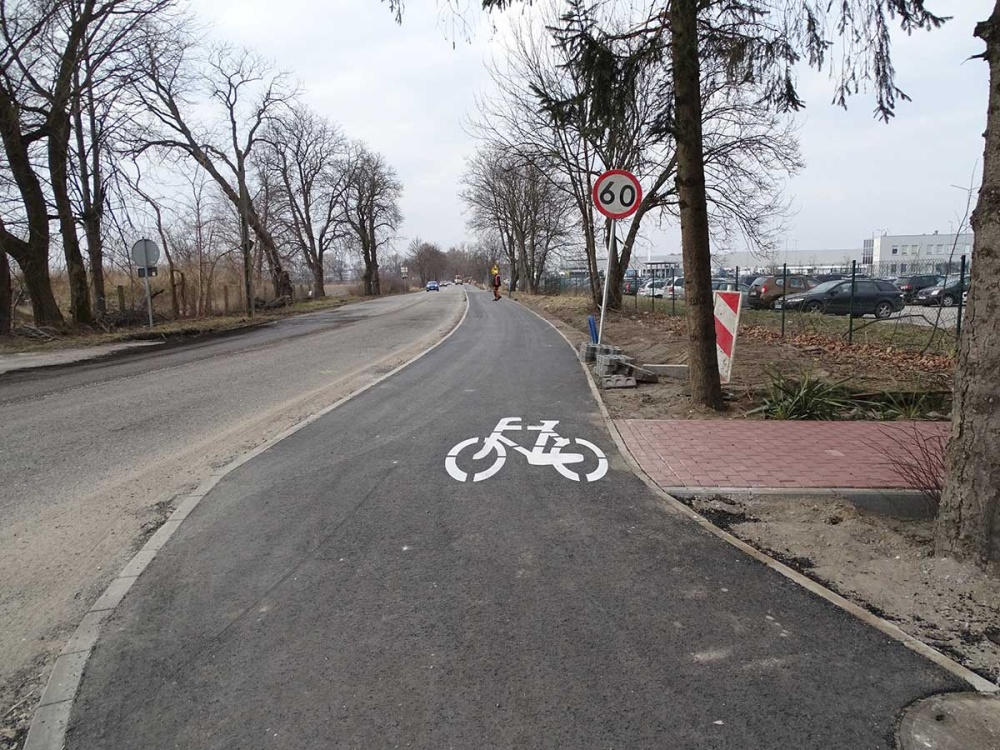 Kolejna droga dla rowerów niemal gotowa - foto: Fot. Facebook/Dariusz Zwoliński - Wójt Gminy Nadarzyn