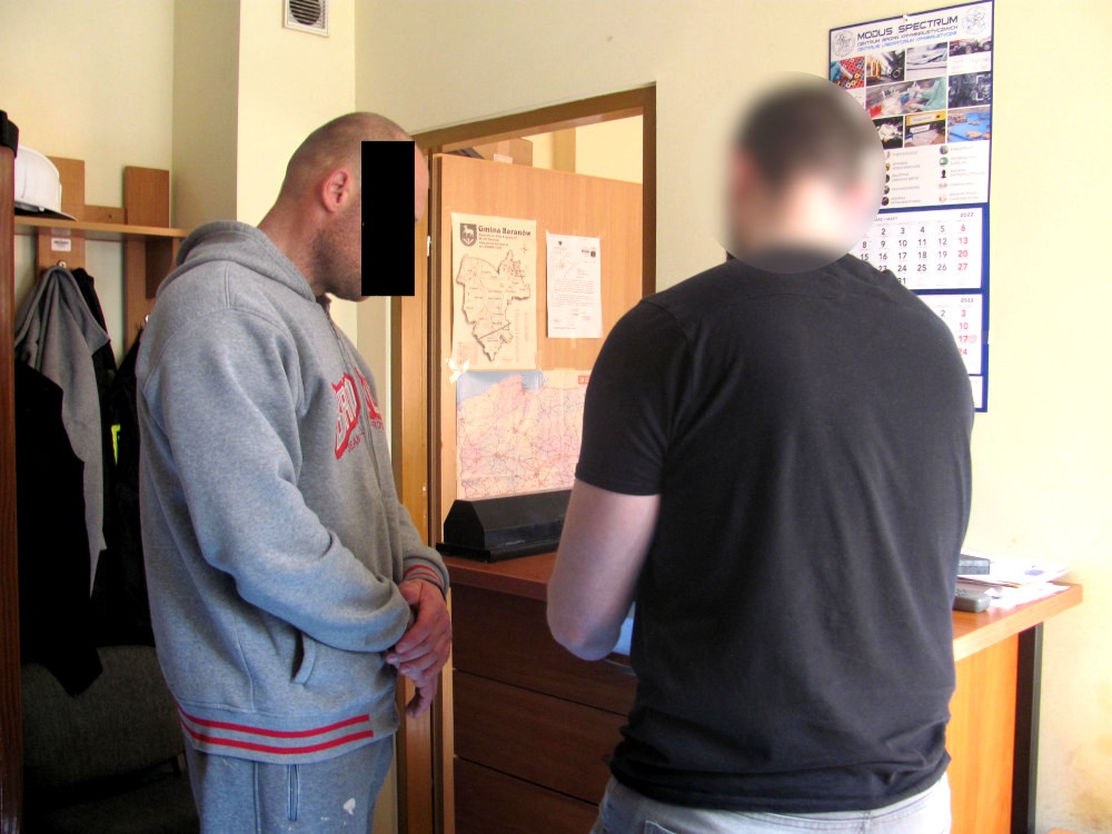 Trzy osoby zatrzymane za rozbój w hotelu - foto: Komenda Powiatowa Policji w Grodzisku Mazowieckim