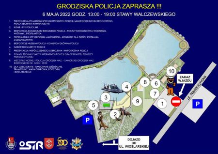Dziś policyjny piknik na Stawach Walczewskiego - Grodzisk News