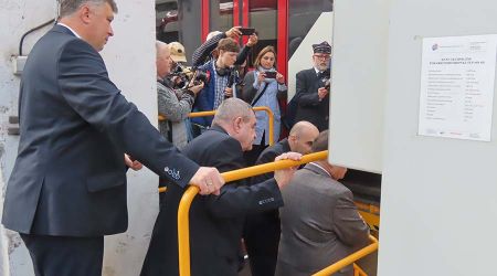 Inauguracja drugiego toru WKD i wizyta w lokomotywowni. Zobacz zdjęcia - Grodzisk News