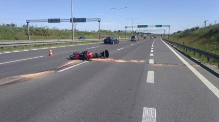 Śmiertelny wypadek na trasie S8, nie żyje motocyklista. Policja szuka świadków - Grodzisk News