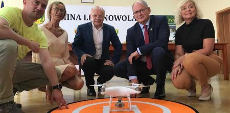 Dronowa rewolucja w Nadarzynie - Grodzisk News