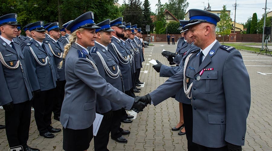 Grodziskie obchody Święta Policji na galowo [FOTO] - foto: Marcin Masalski