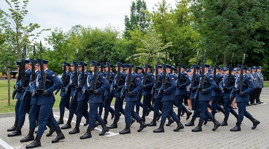 Grodziskie obchody Święta Policji na galowo [FOTO] - foto: Marcin Masalski