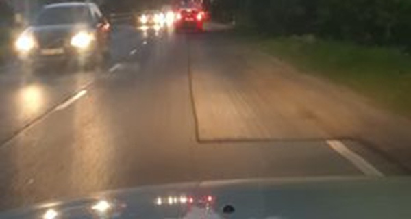Remonty cząstkowe na drodze 579. Kierowcy niezadowoleni [FOTO] - Grodzisk News