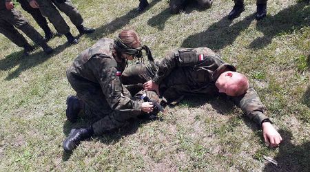 Terytorialsi z jednostki w Książenicach ćwiczyli sytuacje bojowe. Zobacz zdjęcia - Grodzisk News