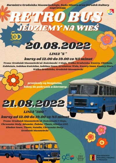Bezpłatne wycieczki po grodziskiej gminie autobusami retro - Grodzisk News