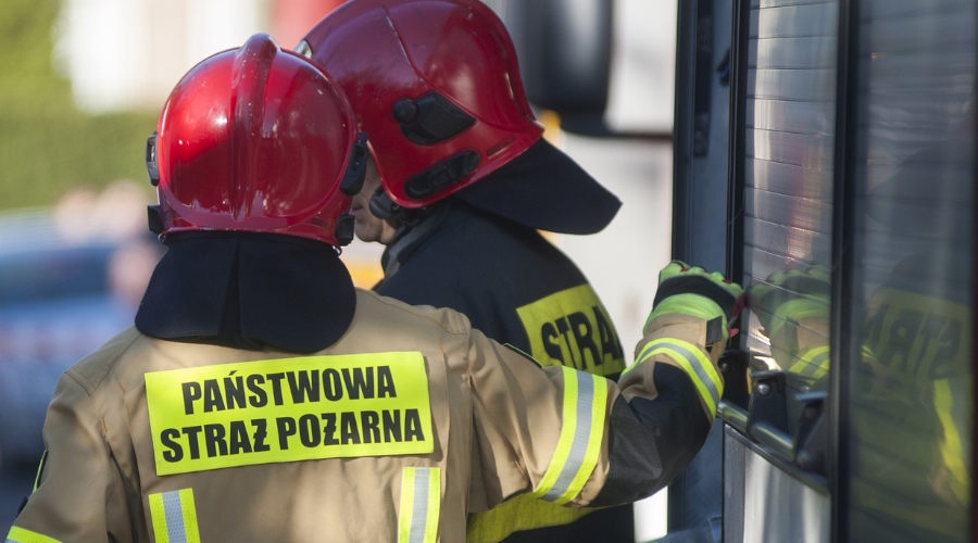 Pożar w Szpitalu Tworkowskim. Cztery osoby poszkodowane - Grodzisk News