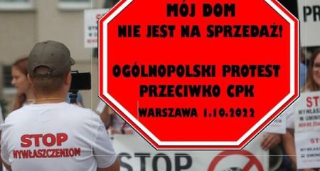 Mieszkańcy przeciwni CPK będą protestować w Warszawie. Termin:  1 października - Grodzisk News