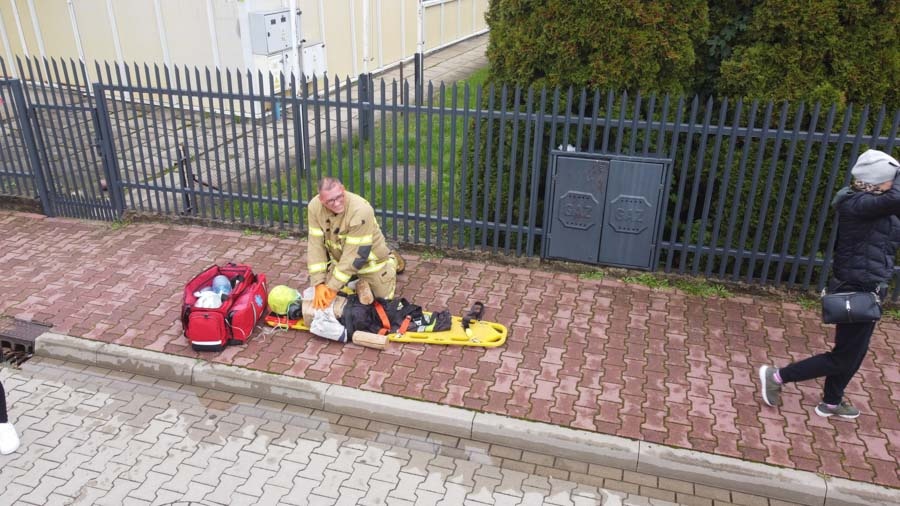 Efektowne ćwiczenia strażaków w Grodzisku [FOTO] - foto: 