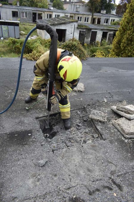 Efektowne ćwiczenia strażaków w Grodzisku [FOTO] - Grodzisk News
