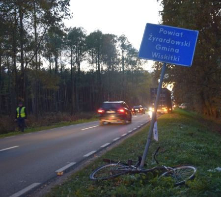 Śmiertelne potrącenie rowerzystki na drodze 719. Policja wyjaśnia okoliczności - Grodzisk News