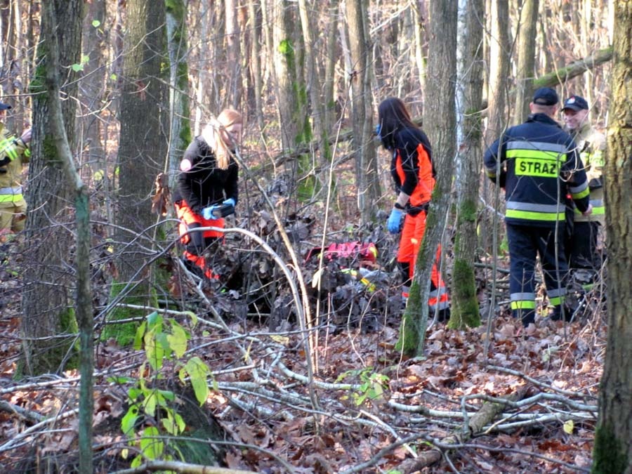 Makówka. 12-latka zaginęła w lesie. Spokojnie – to tylko ćwiczenia - foto: KPP Grodzisk Maz.