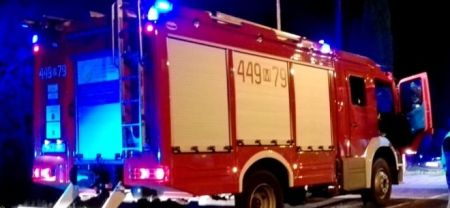 Poranny pożar w Grodzisku. Cztery osoby w szpitalu - Grodzisk News