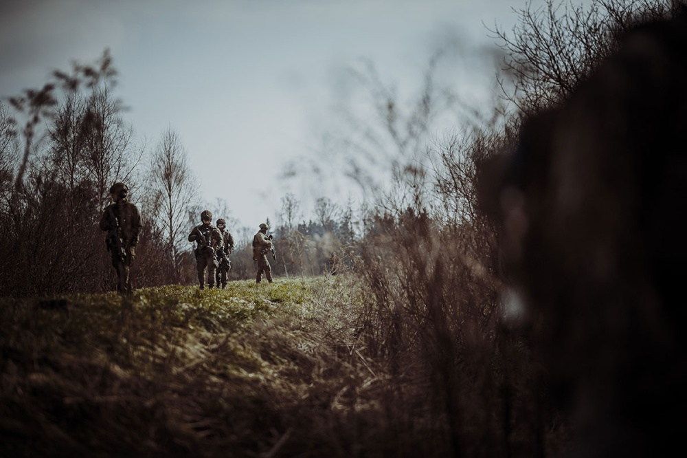 Żołnierze z Książenic walczą o certyfikat - foto: 6MBOT