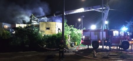 Wieczorny pożar w Grodzisku. „Prawdopodobnie doszło do eksplozji” - Grodzisk News