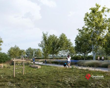 Będzie nowy park w Szczęsnem. Tak wygląda na wizualizacjach - Grodzisk News