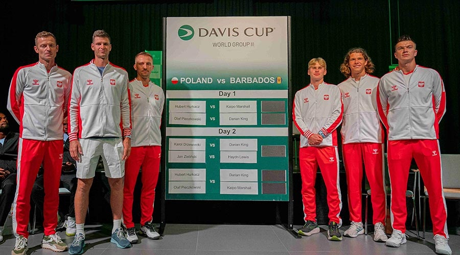 Dziś start zmagań z Barbadosem w Pucharze Davisa. Dwa dni z tenisem w Kozerkach - Grodzisk News
